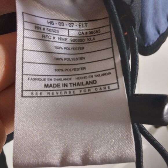 Nike vintage windbreaker jacket mens M Medium vented long sleeve full zip 90's - Picture 9 of 10